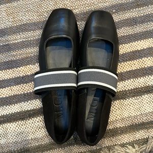 M Gemi ballare black ballet flat, 36.5